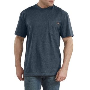 Dickies: Short Sleeve Heavyweight Heathered T-Shirt (Baltic Blue)