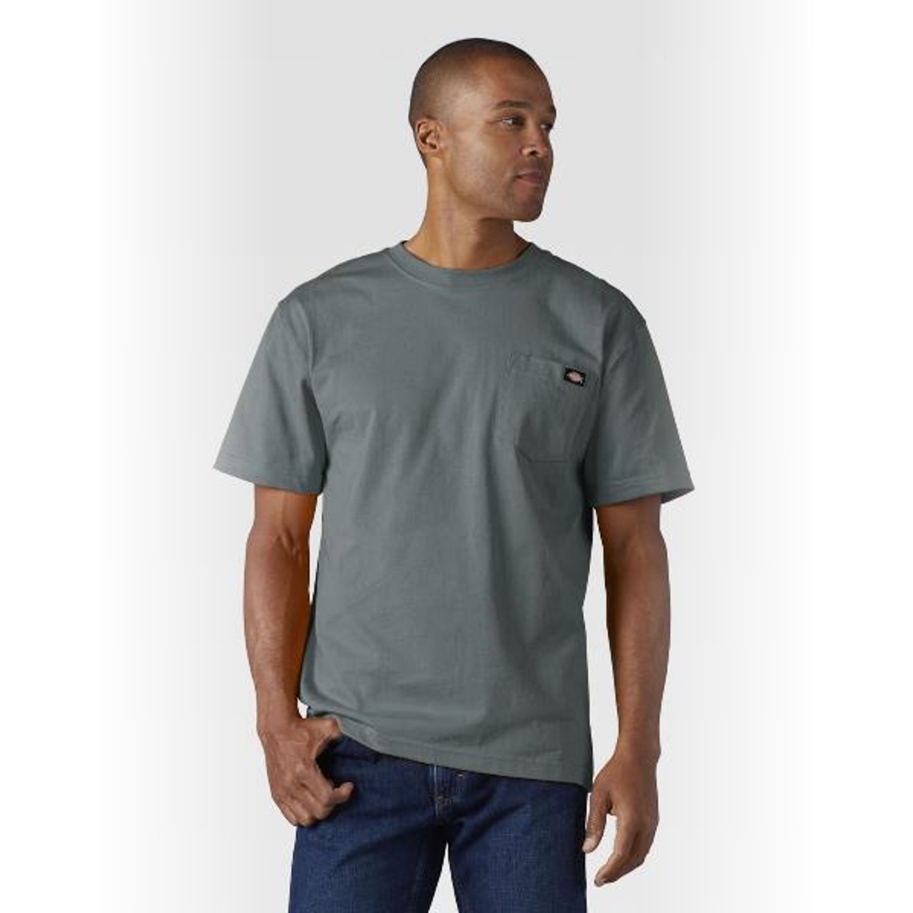 Dickies: Short Sleeve Heavyweight T-Shirt (Smoke Blue)