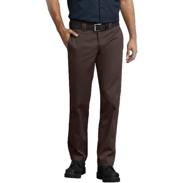 Dickies: Slim Fit Straight Leg Work Pants (Dark Brown)
