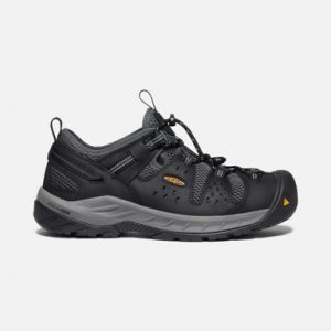 Keen Utility: Men's Atlanta Cool II Steel Toe Shoe (Black/Dark Shadow)