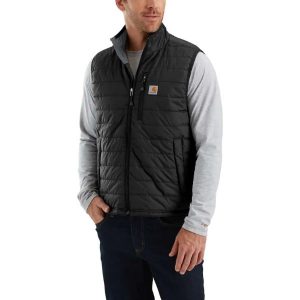 Carhartt: Rain Defender® Relaxed Fit Lightweight Insulated Vest (Black)