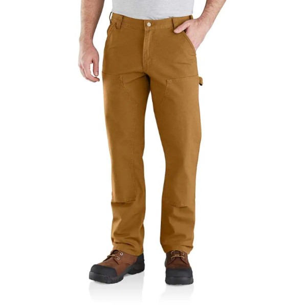 Carhartt: Rugged Flex® Relaxed Fit Duck Double-Front Utility Work Pant (Carhartt Brown)