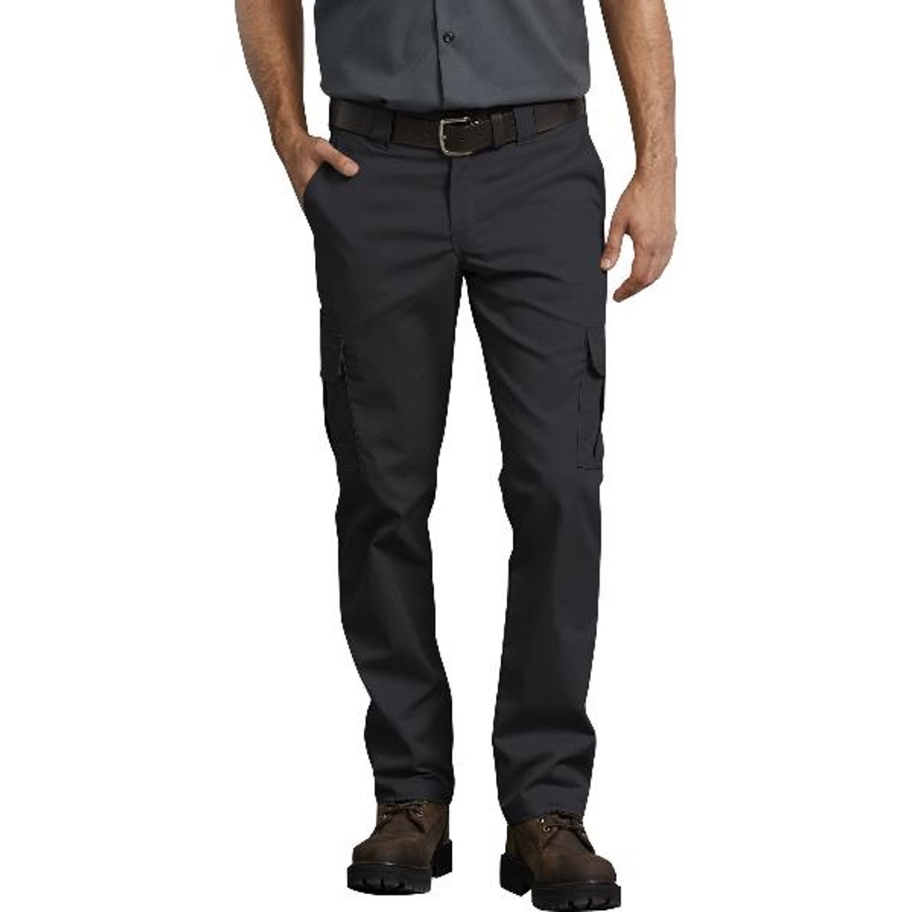Dickies: FLEX Slim Fit Straight Leg Cargo Pants (Black)