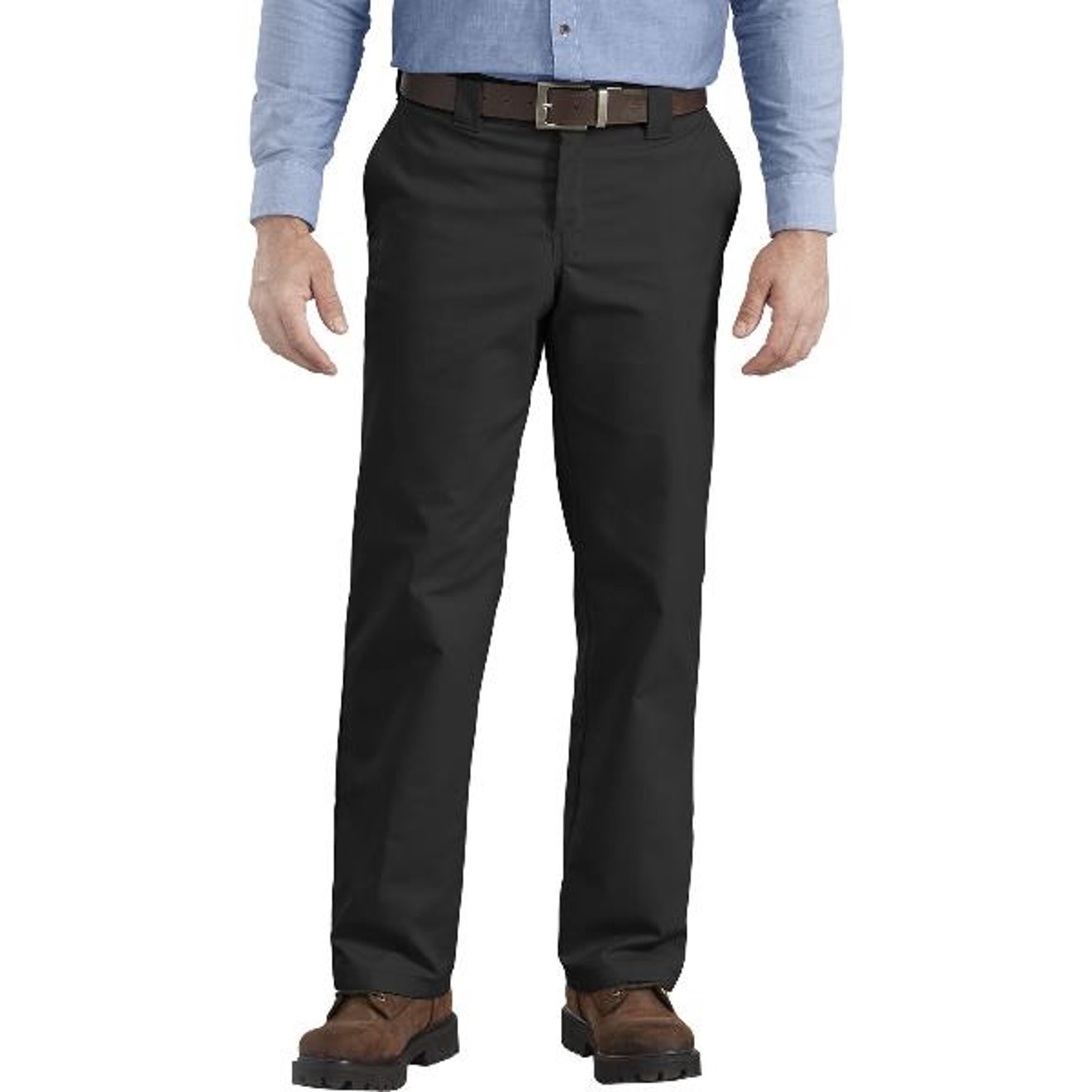 Dickies: FLEX Regular Fit Straight Leg Twill Multi-Use Pocket Work Pants (Black)