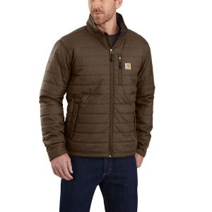 Carhartt: Rain Defender® Relaxed Fit Lightweight Insulated Jacket (Coffee)