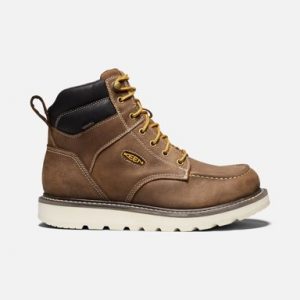 Keen Utility: Men's Cincinnati 6" Waterproof Soft Toe Boot (Belgian/Sandshell)
