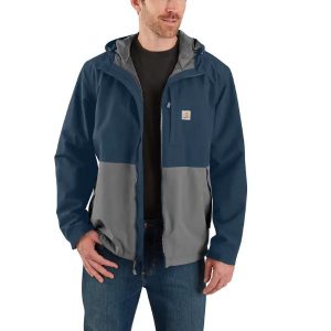 Carhartt: Storm Defender® Loose Fit Midweight Utility Jacket (Deep Sea/Steel)