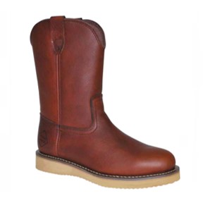 Work Zone: 997 Soft Toe Pull-On (Dark Brown)