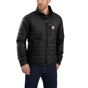 Carhartt: Rain Defender® Relaxed Fit Lightweight Insulated Jacket (Black)