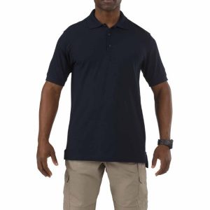 5.11 Tactical: Men's Short Sleeve Utility Polo (Dark Navy)