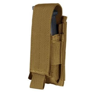 Condor Outdoor: Single Pistol Mag Pouch (Coyote Brown)