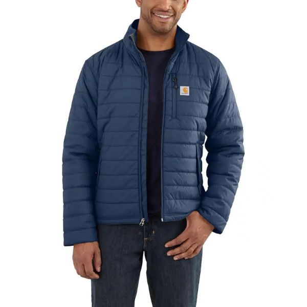 Carhartt: Rain Defender® Relaxed Fit Lightweight Insulated Jacket (Dark Blue)
