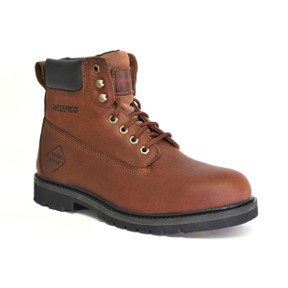 Work Zone: 654 Soft Toe Boot (Brown)