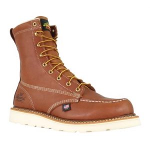 Thorogood: American Heritage 8″ Moc Toe MAXWear Wedge™ (Tobacco)