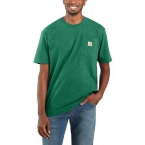 Carhartt: Loose Fit Heavyweight Short-Sleeve Pocket T-Shirt (North Woods Heather)