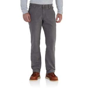 Carhartt: Rugged Flex® Relaxed Fit Canvas Work Pant (Gravel)