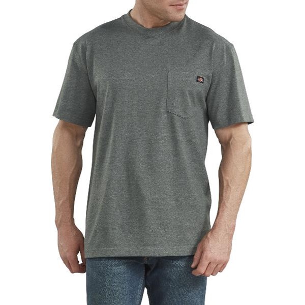 Dickies: Short Sleeve Heavyweight Heathered T-Shirt (Hunter Green)