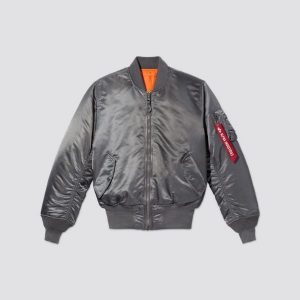 Alpha Industries: Men's Heritage MA-1 Bomber Jacket (Gunmetal)
