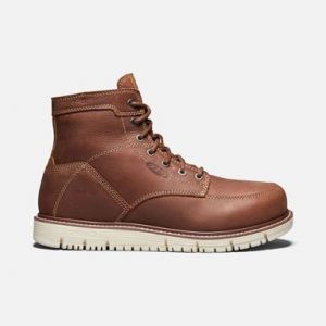 Keen Utility: Men's San Jose 6" Soft Toe Boot (Gingerbread/Off White)