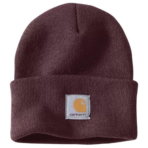 Carhartt: Knit Cuffed Beanie (Deep Wine)