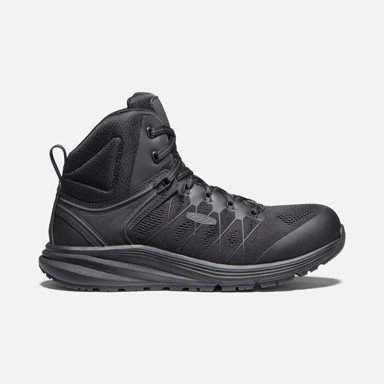 Keen Utility: Men's Vista Energy Mid Carbon Fiber Toe Boot (Black/Raven)