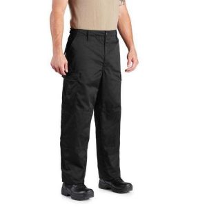 Propper: Men's 60/40 Twill BDU Trouser Button Fly (Black)