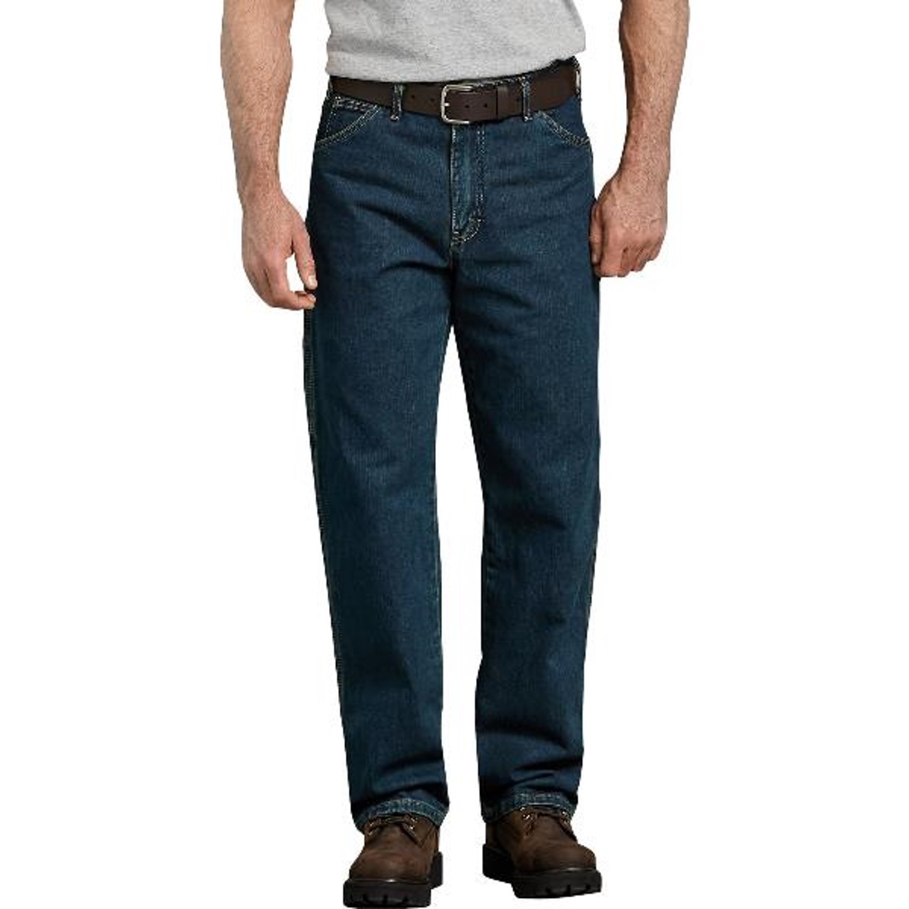 Dickies: Relaxed Fit Carpenter Denim Jeans (Heritage Tinted Khaki)
