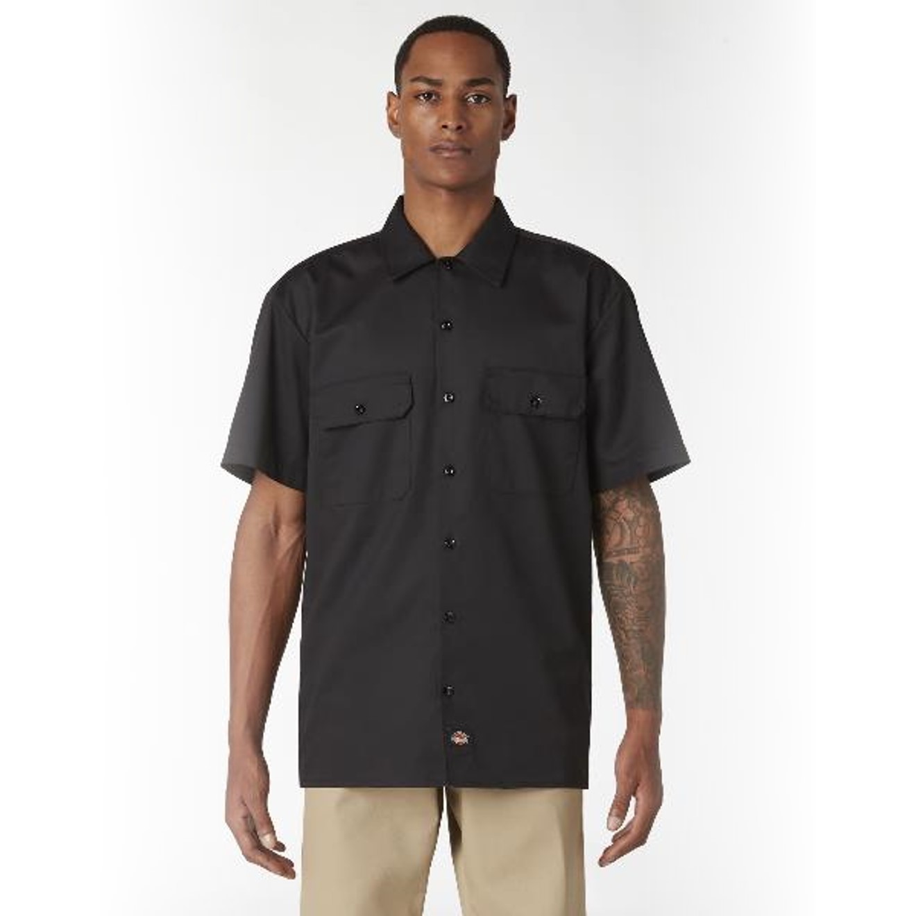 Dickies: FLEX Cooling Short Sleeve Work Shirt (Black)
