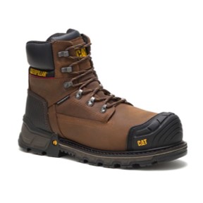 CAT Footwear: Men's Excavator XL 6" Waterproof Composite Toe Work Boot (Dark Brown)