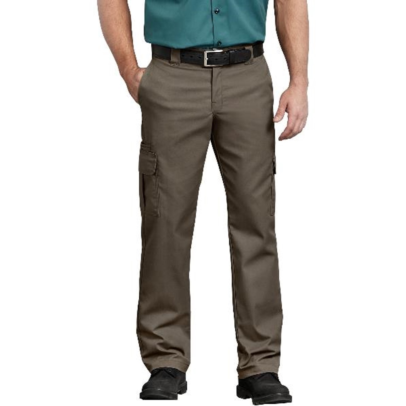 Dickies: FLEX Regular Fit Straight Leg Cargo Pants (Mushroom)