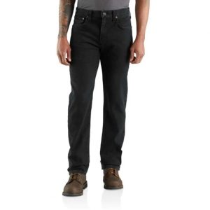 Carhartt: Rugged Flex® Relaxed Fit 5-Pocket Jean (Dusty Black)