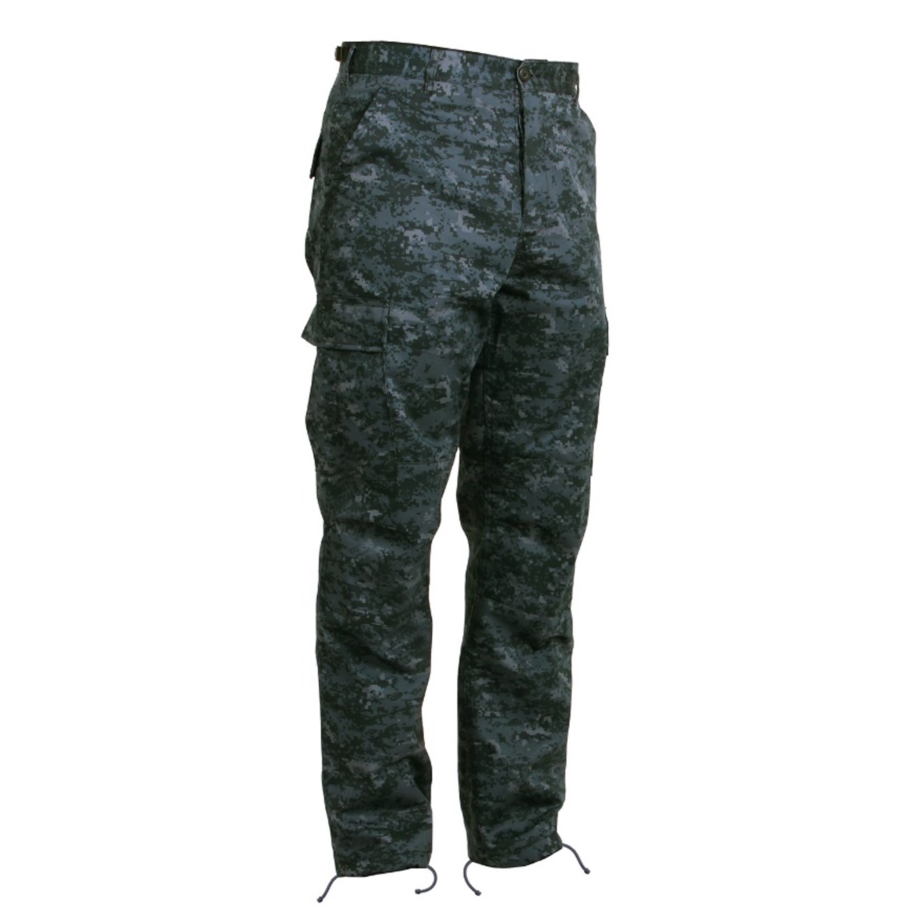 Rothco: Men's Digital Camo Tactical BDU Pants (Midnight Digital Camo)