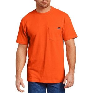 Dickies: Short Sleeve Hi-Vis Heavyweight T-Shirt (Bright Orange)