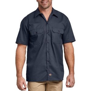 Dickies: Short Sleeve Work Shirt (Dark Navy)