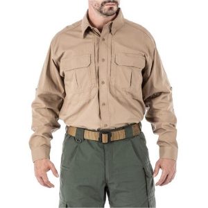 5.11 Tactical: Men's Long Sleeve Cotton Shirt (Coyote)