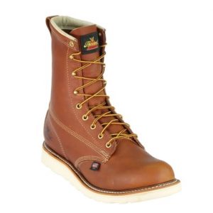 Thorogood: American Heritage 8″ Plain Toe MAXWear Wedge™ (Tobacco)
