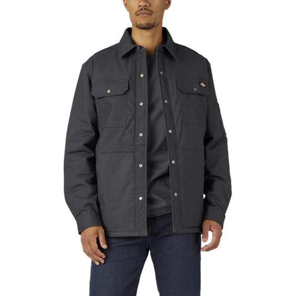 Dickies: Flex Duck Shirt Jacket with Hydroshield (Black)