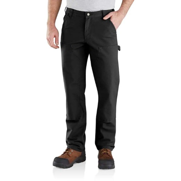 Carhartt: Rugged Flex® Relaxed Fit Duck Double-Front Utility Work Pant (Black)