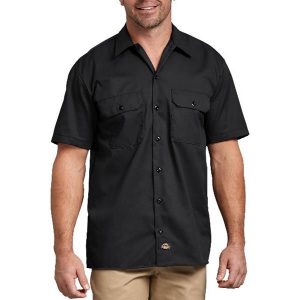 Dickies: Short Sleeve Work Shirt (Black)