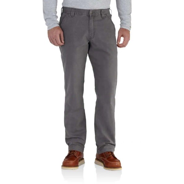 Carhartt: Rugged Flex® Relaxed Fit Canvas Work Pant (Gravel)
