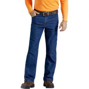 Dickies: FLEX Active Waist 5-Pocket Relaxed Fit Jeans (Rinsed Indigo Blue)