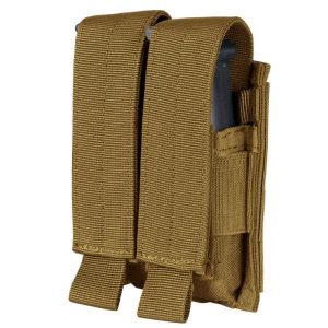 Condor Outdoor: Double Pistol Mag Pouch (Coyote Brown)