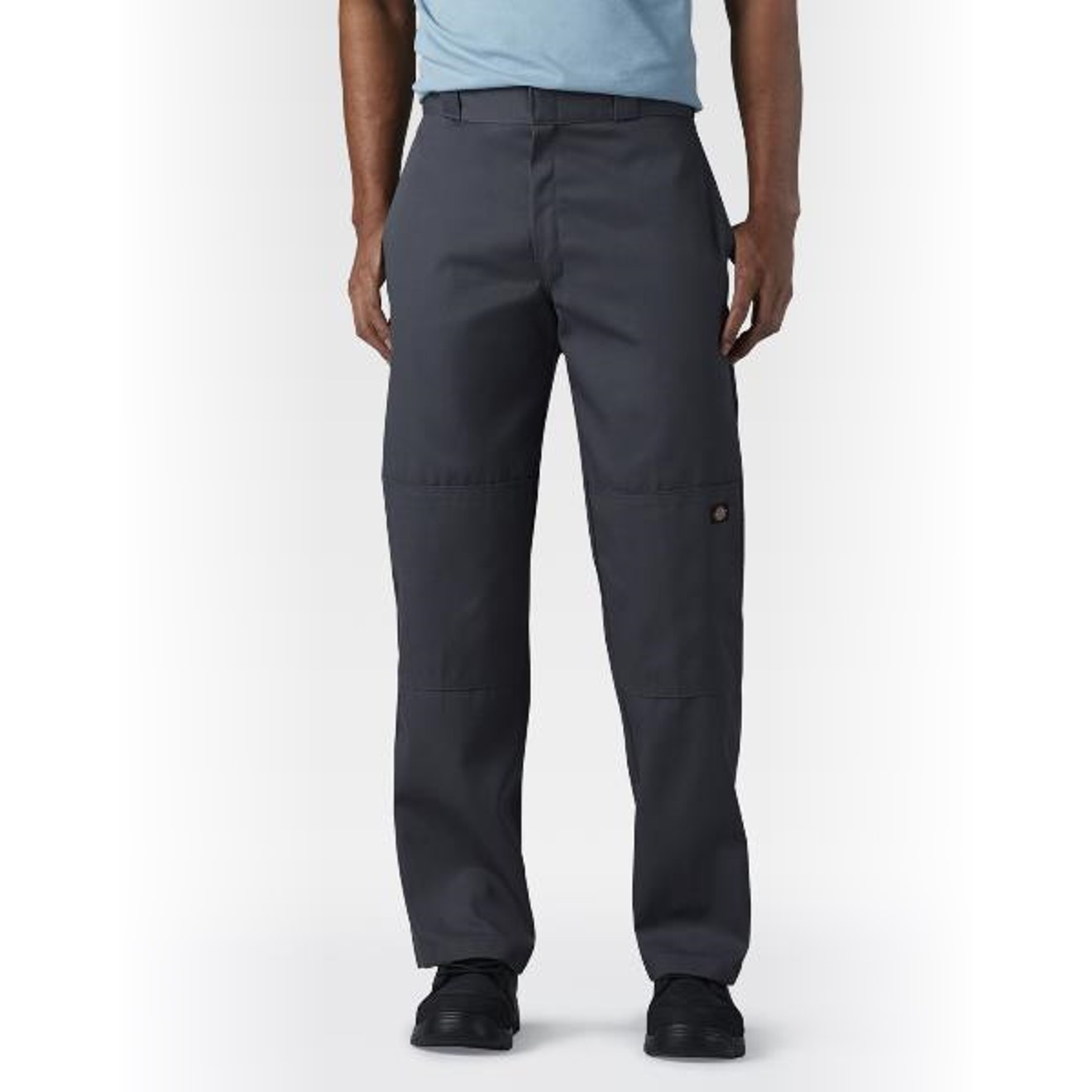 Dickies: Loose Fit Double Knee Work Pants (Charcoal Gray)
