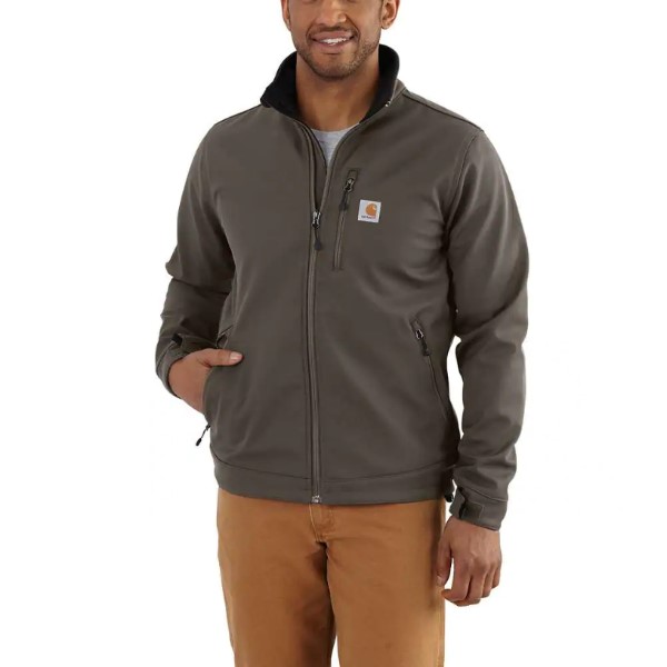 Carhartt: Rain Defender® Relaxed Fit Heavyweight Softshell Jacket (Tarmac)
