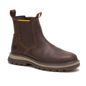 CAT Footwear: Men's Fairbanks Chelsea Work Boot (Toffee)