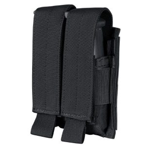 Condor Outdoor: Double Pistol Mag Pouch (Black)