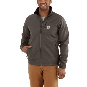 Carhartt: Rain Defender® Relaxed Fit Heavyweight Softshell Jacket (Tarmac)