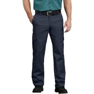 Dickies: FLEX Regular Fit Straight Leg Cargo Pants (Dark Navy)