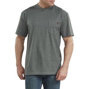 Dickies: Short Sleeve Heavyweight Heathered T-Shirt (Hunter Green)