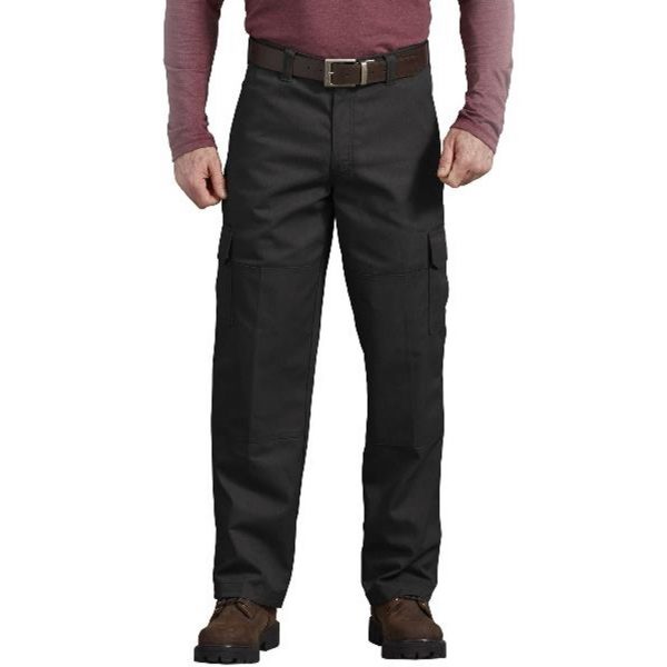 Dickies: FLEX Active Waist Regular Fit Cargo Work Pants (Black)